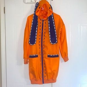 Japan Anime Kakegurui Yomoduki Runa Cosplay Full Costume Orange Bunny Hoodie